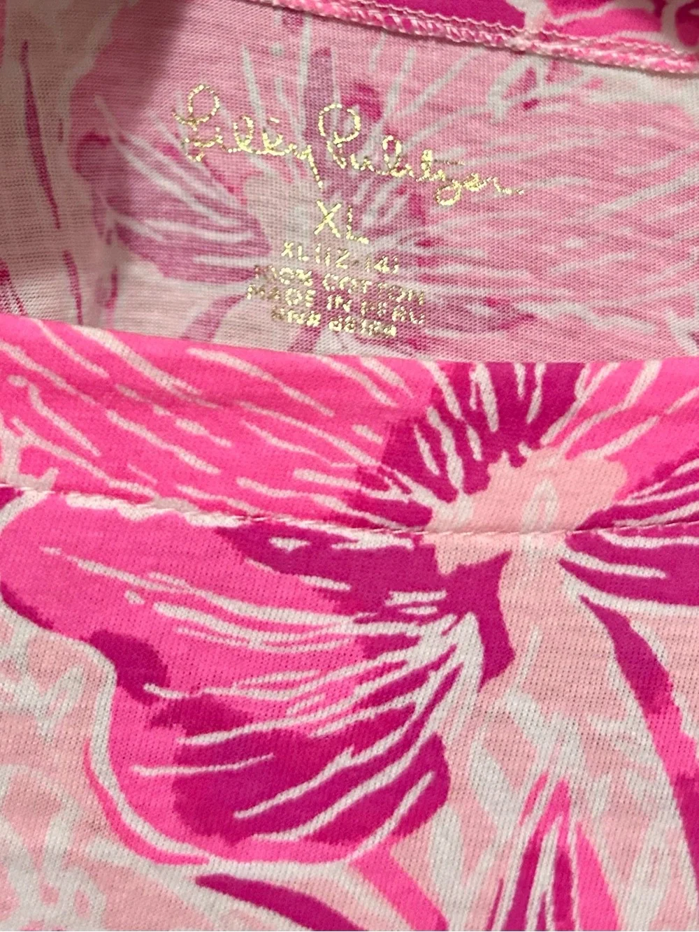 2️⃣ Lilly Pulitzer Pink & Blue Floral Dresses
